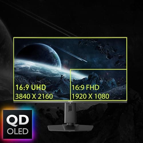 MSI MAG 321UPX 31.5" 4K 240Hz QD-OLED Monitor image