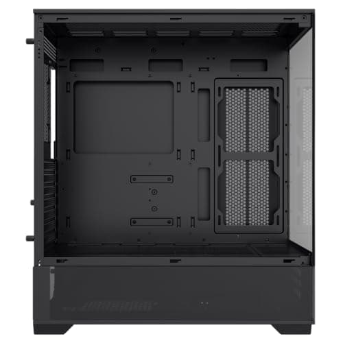 GameMax Vista AB ATX Mid Tower Black Tempered Glass Side Panel image