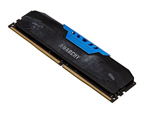 PNY Anarchy Black / Blue DDR4-2400 CL15 4GB (1x4GB) image
