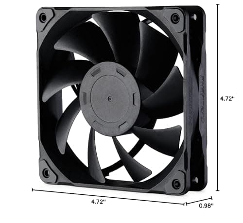 Phanteks M25-120 120mm Black PWM D-RGB 84.26 CFM 1-Pack image