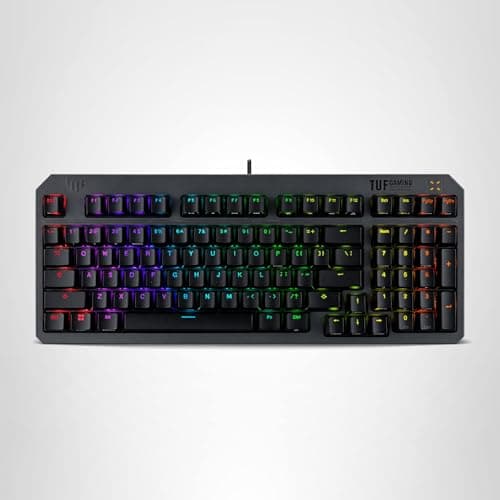 Asus TUF Gaming K3 Gen II RGB Wired ROG RX Red Optical Gaming Keyboard image