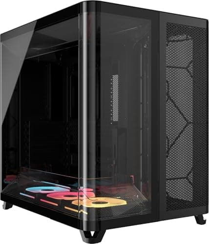 Corsair AIR 5400 LX-R RGB iCUE LINK Black image