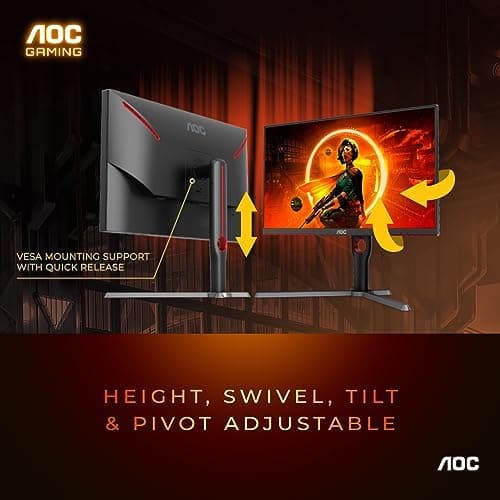 AOC Q27G3XMN 27" 1440p 180Hz VA Monitor image