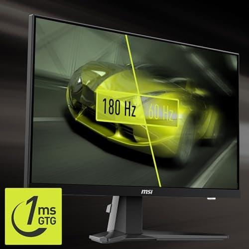 MSI MAG 256F 24.5" 1080p 180Hz IPS Monitor image