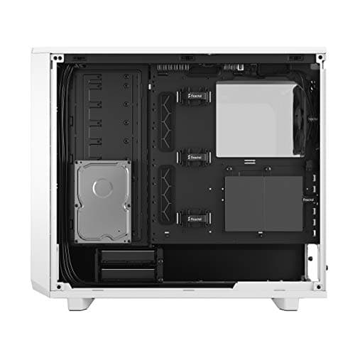 Fractal Design Meshify 2 Clear Tempered Glass ATX Mesh Mid-Tower Computer Case - White image
