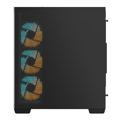 Gigabyte C500 ATX Mid Tower Black PANORAMIC STEALTH Tempered Glass Side Panel image