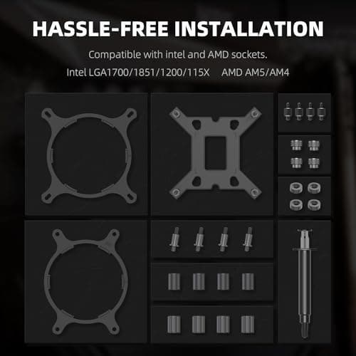 ID-COOLING FX360 PRO Water 360mm 82.5 CFM Black image