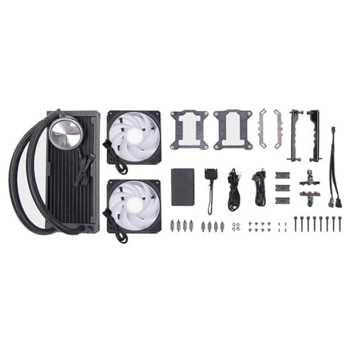 Cooler Master MasterLiquid PL240 FLUX Water 240mm Black image