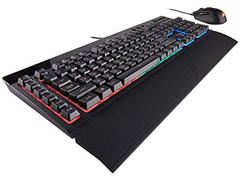 Corsair K55 RGB Wired Gaming Keyboard With Optical Mouse main image