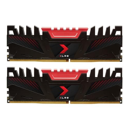 PNY XLR8 Gaming Black / Red DDR4-3200 CL16 16GB (2x8GB) image