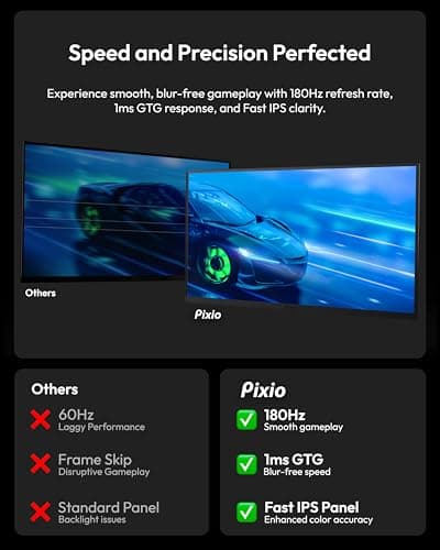 Pixio PX277P 27" 1440p 165Hz IPS Monitor image