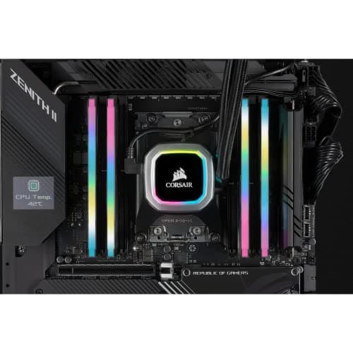 Corsair Vengeance RGB Pro SL Black DDR4-3200 CL16 64GB (4x16GB) image