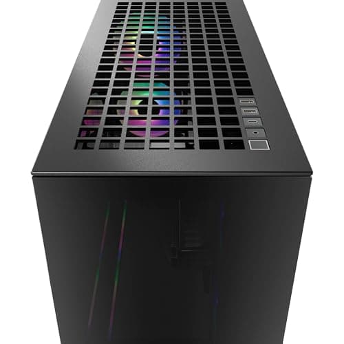 ARCTIC Xtender VG Mirror ATX Mid Tower Black Tempered Glass and USB 3.2 Gen 2 Type-C USB 3.2 Gen 1 Type-A image