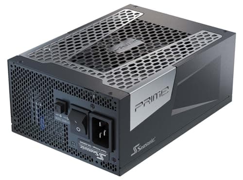 SeaSonic PRIME TX 1300 Black / Silver ATX 1300W Fully Modular 80+ Titanium Certified image