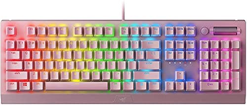 Razer Blackwidow V3 Razer Green Switch Quartz RGB Wired Gaming Keyboard image