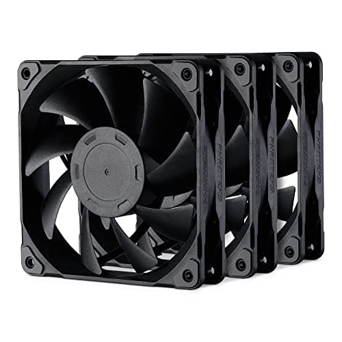 Phanteks M25-120 120mm Black PWM 84.26 CFM 3-Pack image