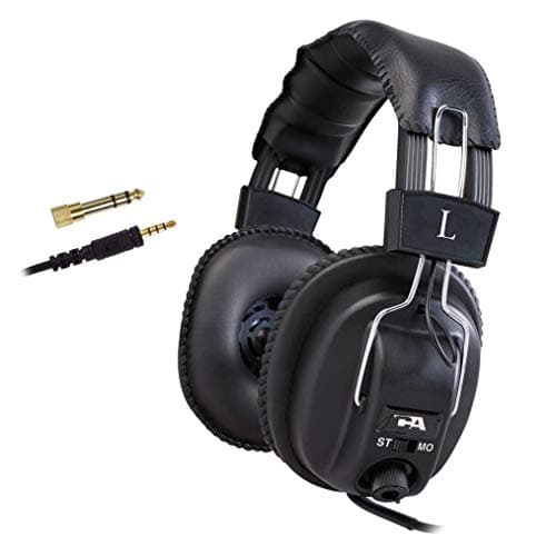 Cyber Acoustics ACM-500RB Closed Black Headphones image