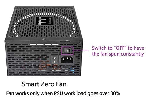 Thermaltake Toughpower GF1 PE 850W Fully Modular 80+ Gold Certified image