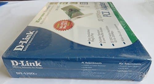 D-Link DFE530TX+ 100 Mb/s Ethernet PCI Network Adapter image