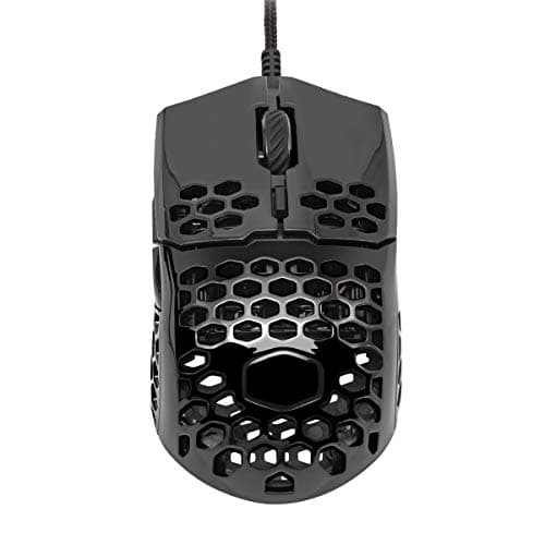 Cooler Master MM710 Glossy Black Wired Optical Mouse image