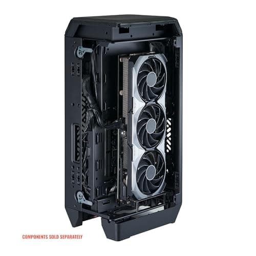 Cooler Master NCORE 100 AIR Mini-ITX Tower Black with Mesh Side Panel and Front USB 3.2 Gen 2x2 Type-C, USB 3.2 Gen 1 Type-A image