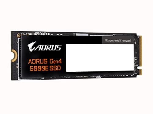 Gigabyte AORUS Gen4 5000E 500GB M.2-2280 SSD PCIe 4.0 x4 NVMe image