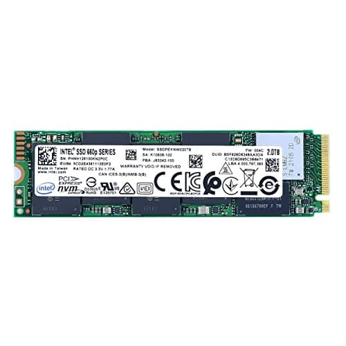 Intel 660p 2TB SSD M.2 PCIe 3.0 NVMe image