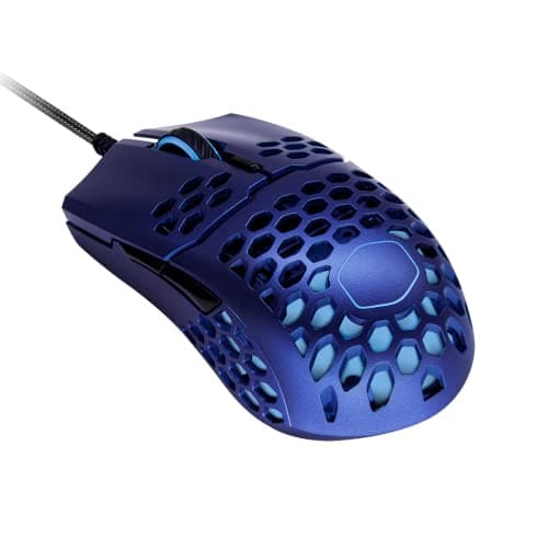 Cooler Master MM711 Blue Steel Wired Optical Gaming Mouse main image