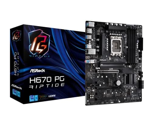 ASRock H670 PG Riptide LGA1700 DDR4 ATX image