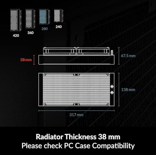 ARCTIC Liquid Freezer III Water 280mm Black image