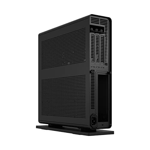 Fractal Design Ridge PCIe 4.0 Mini-ITX Tower Black with Mesh Side Panel and USB 3.2 Gen 2 Type-C / USB 3.2 Gen 1 Type-A image