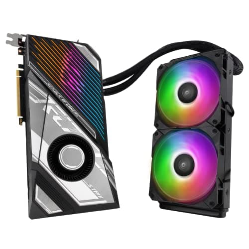 Asus ROG STRIX LC GAMING OC GeForce RTX 4090 24GB GDDR6X Black / Silver image