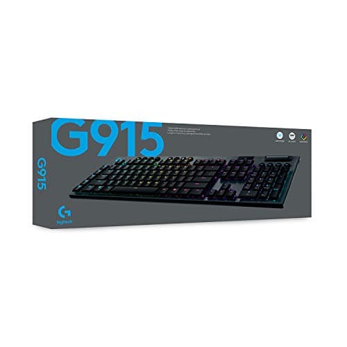 Logitech G915 Lightspeed RGB Wireless Logitech GL Tactile Gaming Keyboard image