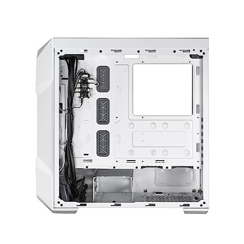 Cooler Master MasterBox TD500 Mesh V2 ATX Mid Tower White Tempered Glass Side Panel image
