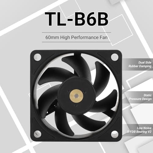 Thermalright TL-B6B 60mm Black PWM image