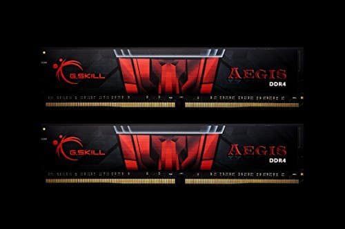 G.Skill Aegis Black / Red DDR4-3000 CL16 16GB (2x8GB) image
