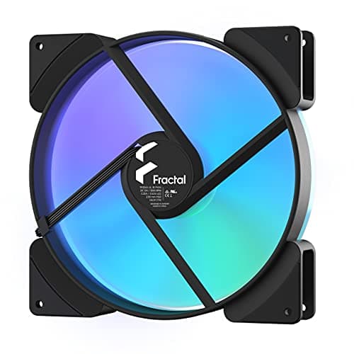 Fractal Design Prisma AL 180mm Black PWM Addressable RGB 2-Pack image