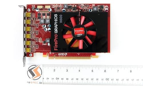 ATI FirePro W600 FirePro W600 2GB GDDR5 Black / Red image