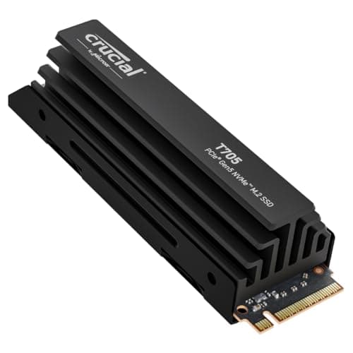 Crucial T705 W/Heatsink 4TB SSD M.2-2280 PCIe 5.0 NVMe image