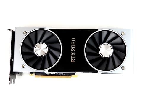 NVIDIA Founders Edition GeForce RTX 2080 8GB GDDR6 Black / Silver image