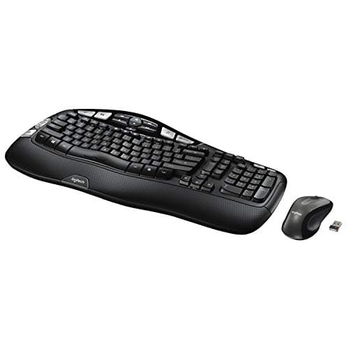 Logitech MK550 Wireless Ergonomic Keyboard With Laser Mouse image