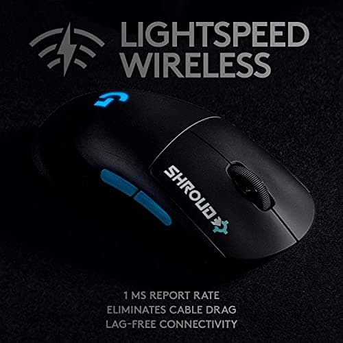 Logitech G Pro Shroud Wireless/Wired Optical Gaming Mouse image