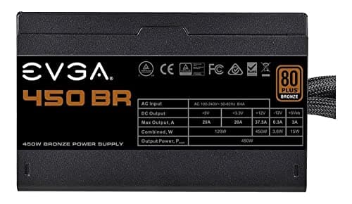 EVGA 450 BR 450W Non-Modular 80+ Bronze Certified image