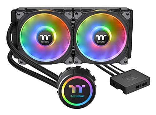 Thermaltake Floe DX RGB 280 TT Premium Edition Water 280mm 60.87 CFM Black / Gray image