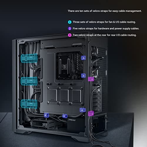 Antec Performance 1 FT ATX Full Tower Black Tempered Glass Side Panel image