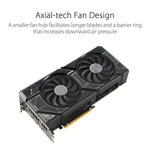 Asus DUAL OC GeForce RTX 4070 12GB GDDR6X Black image
