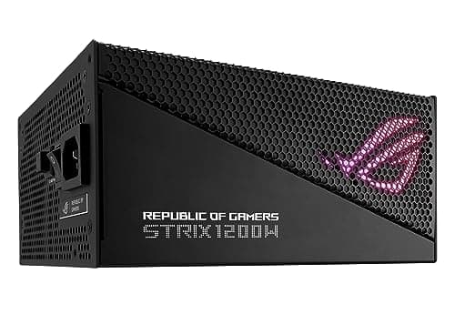 Asus ROG Strix Aura Edition Black 1200W Fully Modular 80+ Gold Certified image
