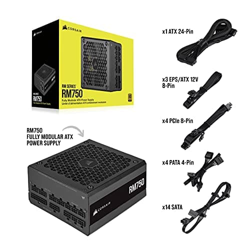 Corsair RM750 750W 80+ Gold Certified Fully Modular ATX image