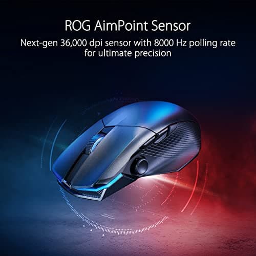 Asus ROG Chakram X Wired/Wireless/Bluetooth Optical Gaming Mouse image