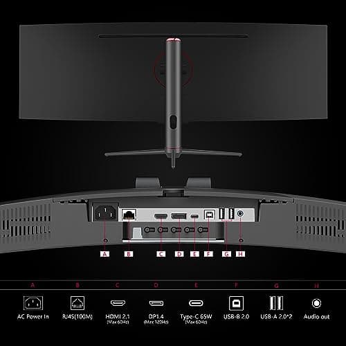 INNOCN 49C1R 49" 5120x1440 120Hz Curved VA Monitor image